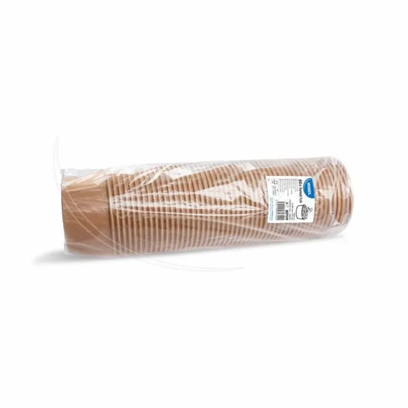Papírové misky kulaté nepromastitelné kraft Ø150mm x 76mm, 1000 ml [50 ks] (82709)