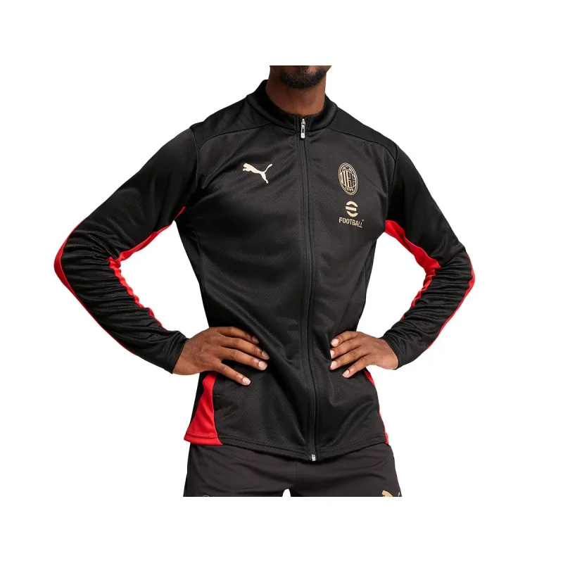 Puma AC Miláno (AC Milan) tréningová bunda čierna pánska