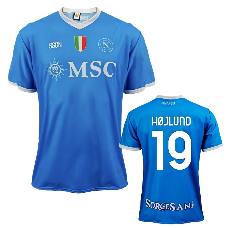 SSC Neapol Rasmus HØJLUND dres detský (2025-2026) domáci - oficiálna replika