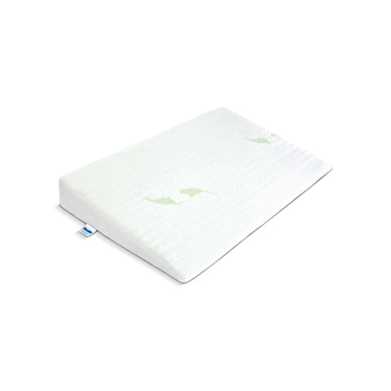 Dojčenský vankúš do postieľky - klin Luxe s Aloe vera 60x38 cm