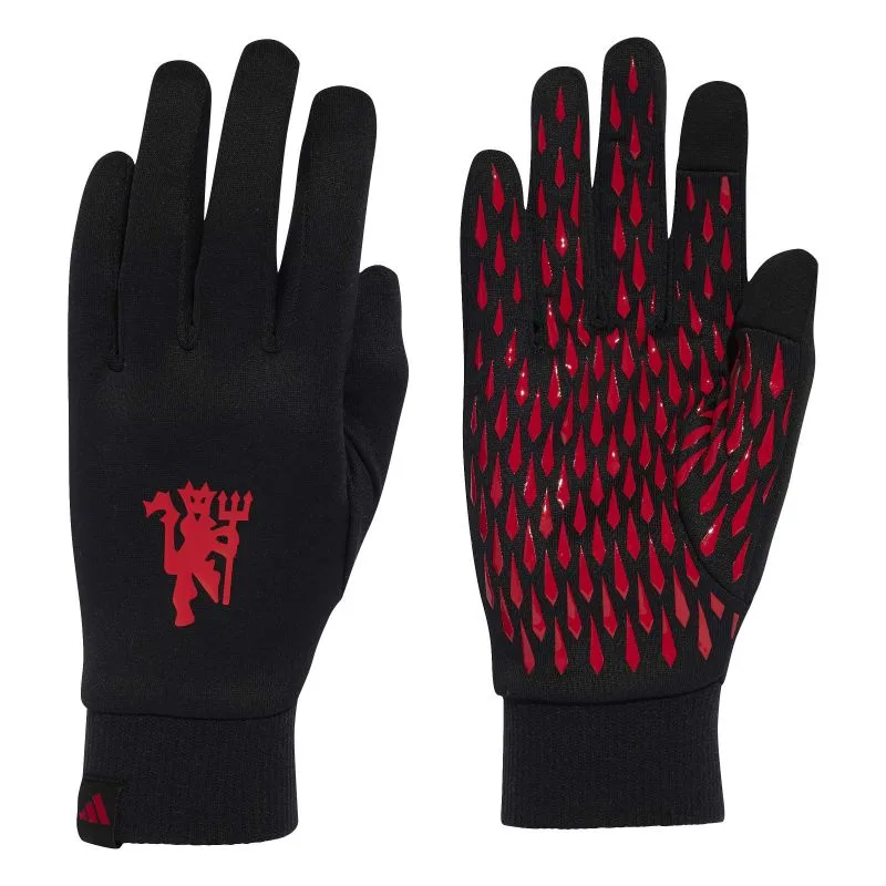 Adidas Manchester United rukavice čierne