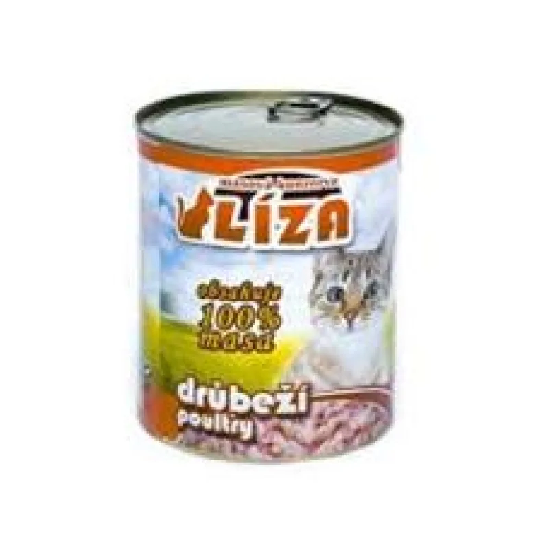 LÍZA Cat drůbeží, konzerva 800g