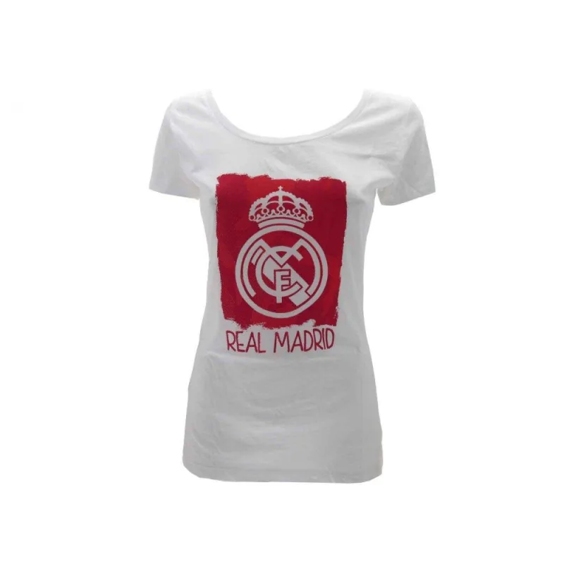 Real Madrid tričko biele dámske - SKLADOM