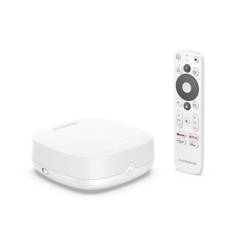 Thomson Streaming Box Plus 270 - 4K UHD, Google TV, Dolby Vision+Atmos…