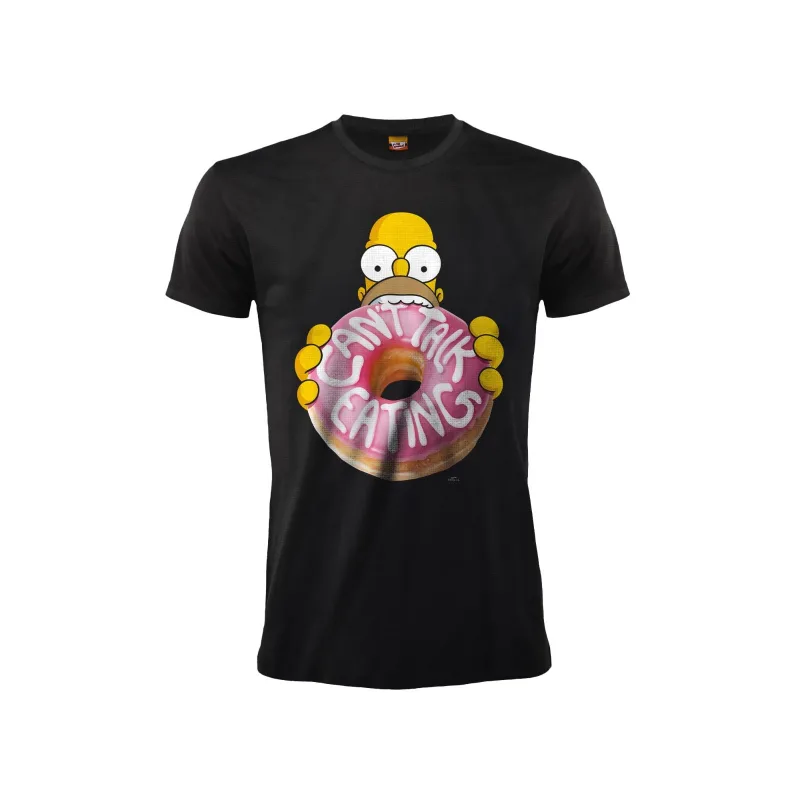 The Simpsons (Simpsonovci) Homer tričko čierne pánske - SKLADOM