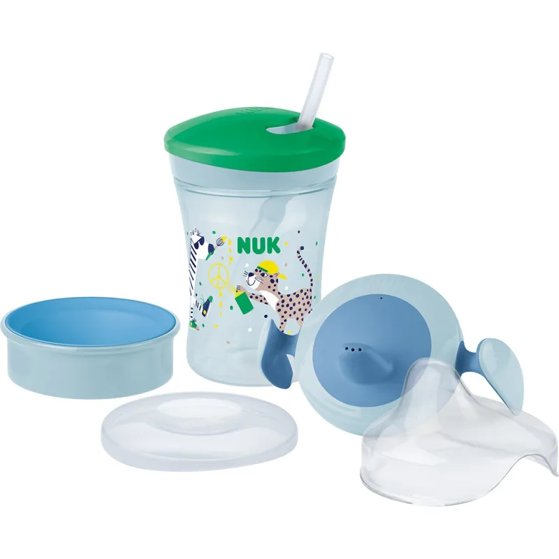 Detský hrnček NUK LEARN TO DRINK SET boy