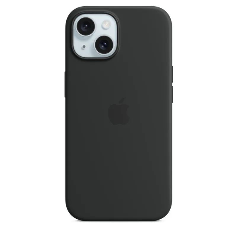 iPhone 15 Silicone Case with MagSafe - Black MXPD3ZM/A