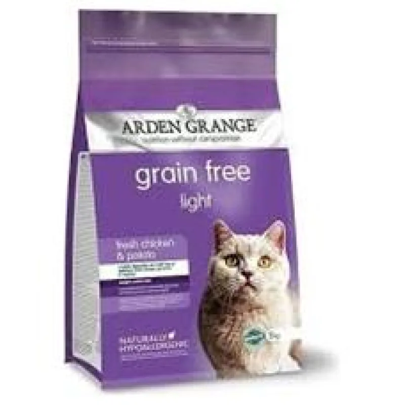 Arden Grange GF Cat Adult Light fresh Chick&Potato 400g