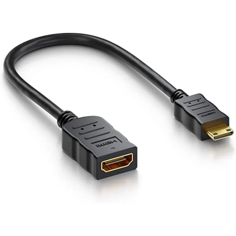 PromiumCord Flexi adaptér HDMI Typ A samica - mini HDMI Typ C samec pre…