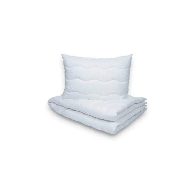 MEDICAL 100% MicroFiber, paplón s vankúšom, celoročný set, 70x90/140x200 cm