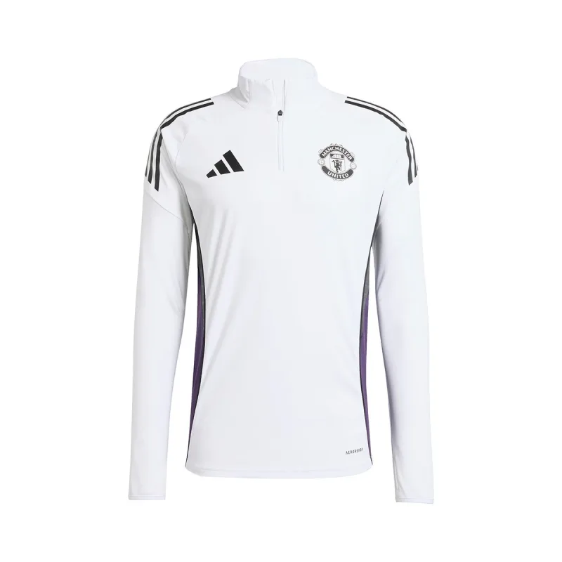 Adidas Manchester United tréningová mikina biela pánska