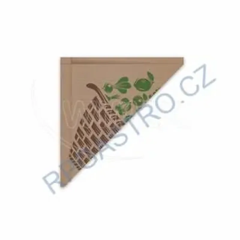 Papírové kornouty hnědé 37 x 37 cm `1500g` vázané (70837.1 - 10D,P12) 100ks