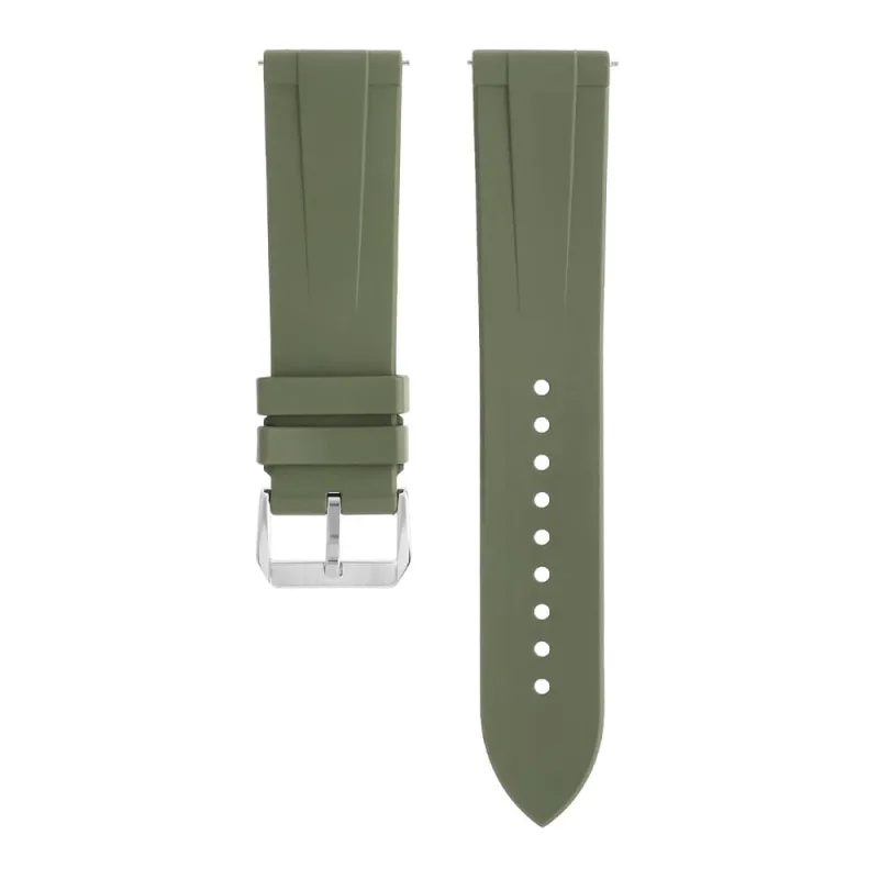 MPM Unisex řemínek na hodinky RJ.15354 (22 mm) - zelený