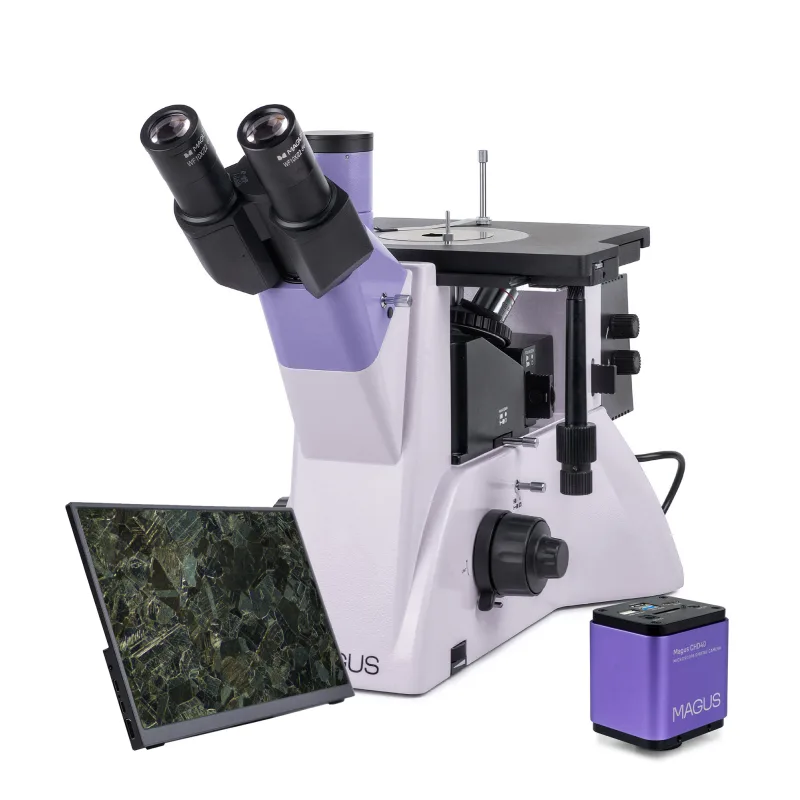 Metalurgický inverzný digitálny mikroskop MAGUS Metal VD700 BD LCD