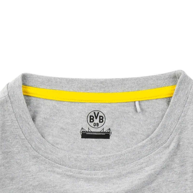 Borussia Dortmund BVB 09 tričko šedé detské - SKLADOM