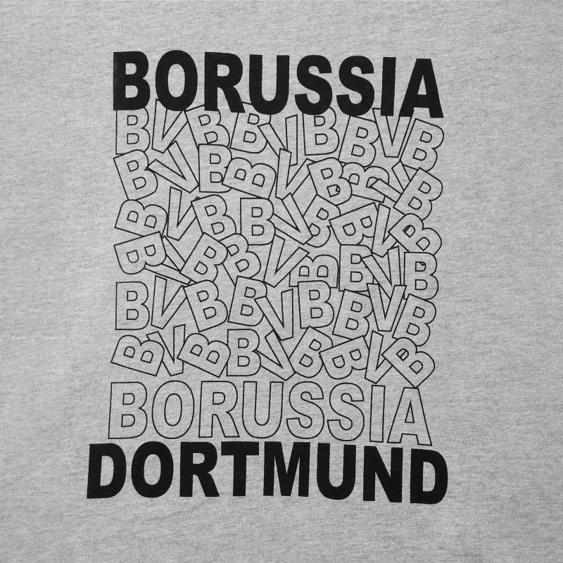 Borussia Dortmund BVB 09 tričko šedé detské - SKLADOM