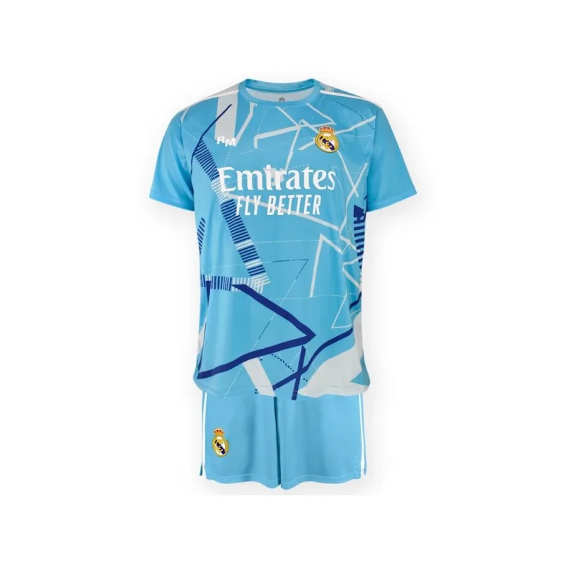 Real Madrid set detský brankársky - dres + kraťasy (2024-2025) - oficiálna replika - SKLADOM