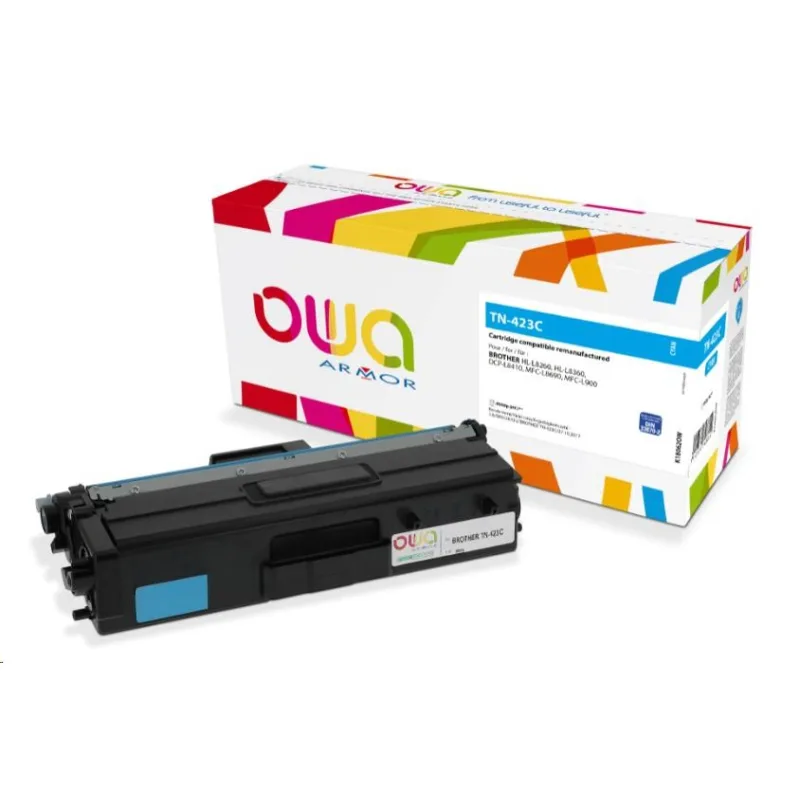 OWA Armor toner pre BROTHER HL-L 8260, 4.000 str., com. s TN423C modrá/…