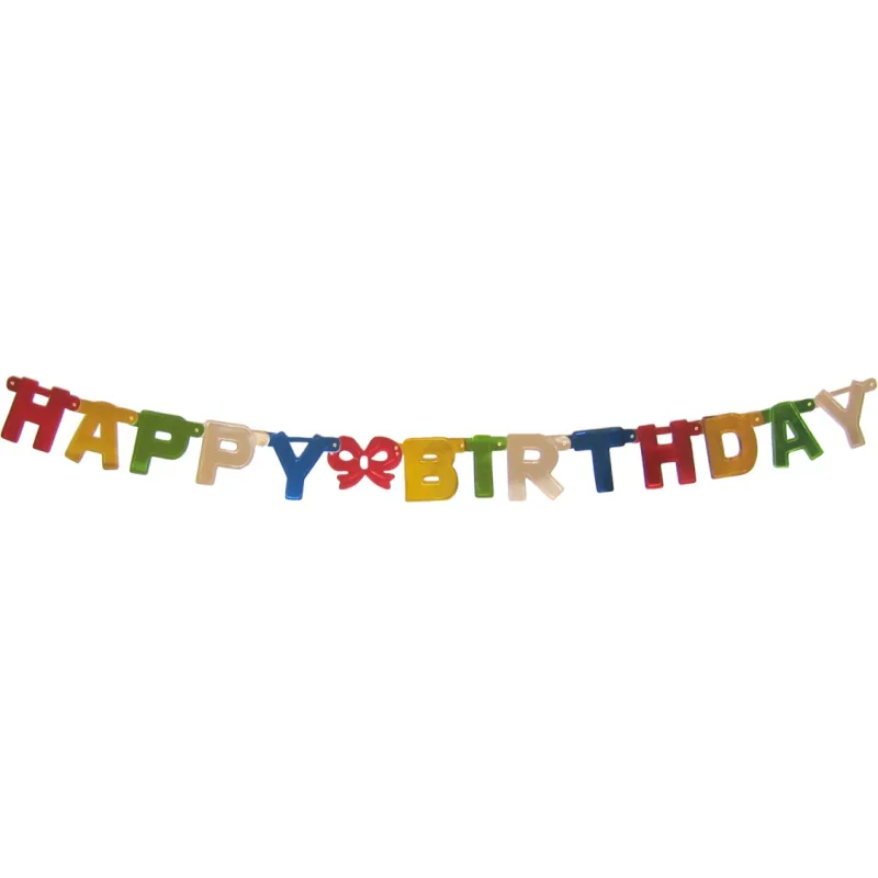 Girlanda HAPPY BIRTHDAY 1,5 m (Ø 11 cm) [1 ks] (66806)