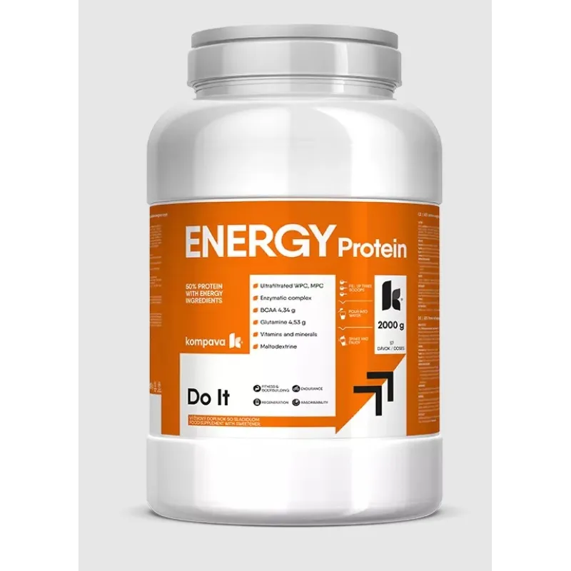 ENERGY Protein 2000 g - Kompava Príchuť: Vanilka