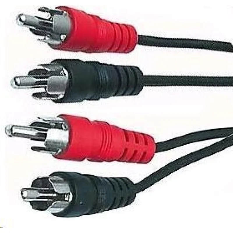 PREMIUMCORD Audio kábel 2x Cinch - 2x Cinch (RCA, M/ M) 10m kjackcmm2-10