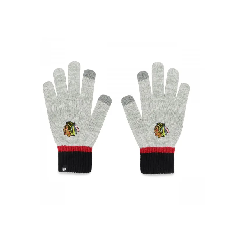 '47 Brand Chicago Blackhawks pletené rukavice