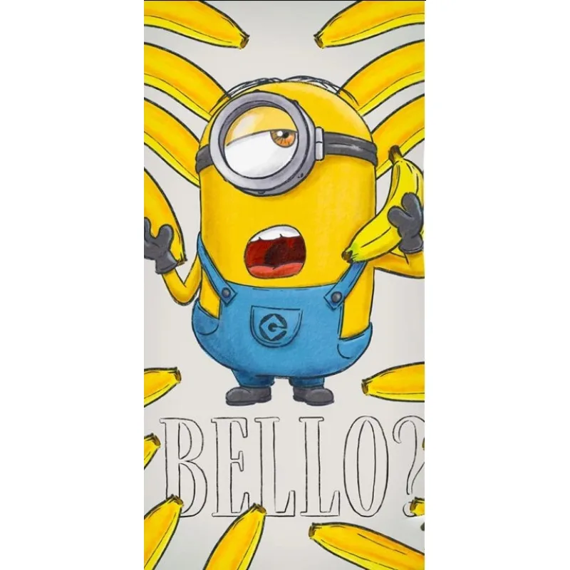 Detský uteráčik Mimoni Bello Banana 30x50 cm