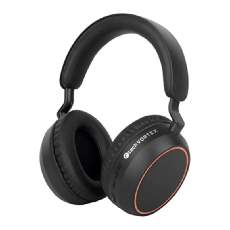 C-TECH Sluchátka Vortex BHS-01, Bezdrátová, Bluetooth, černá BHS-01