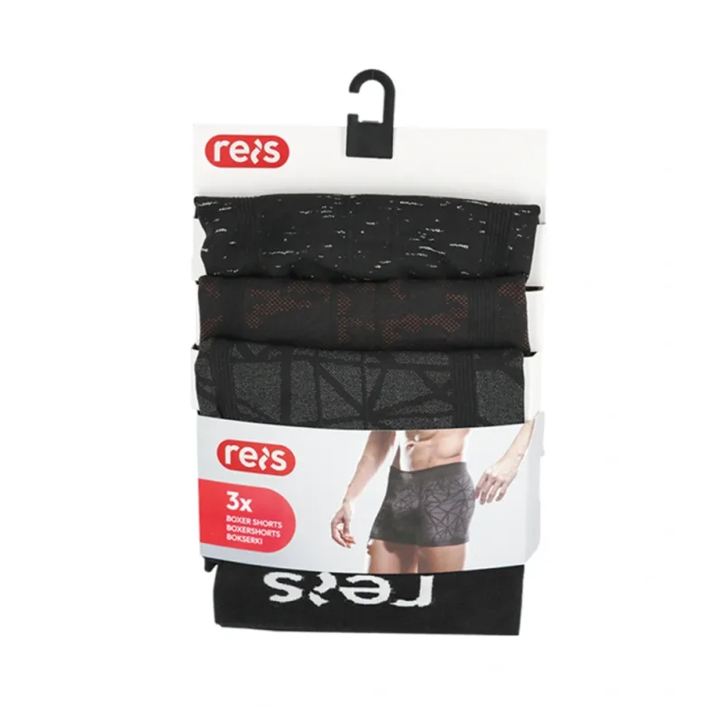 Reis UP BOXBIT Boxer 3 Pack farebné