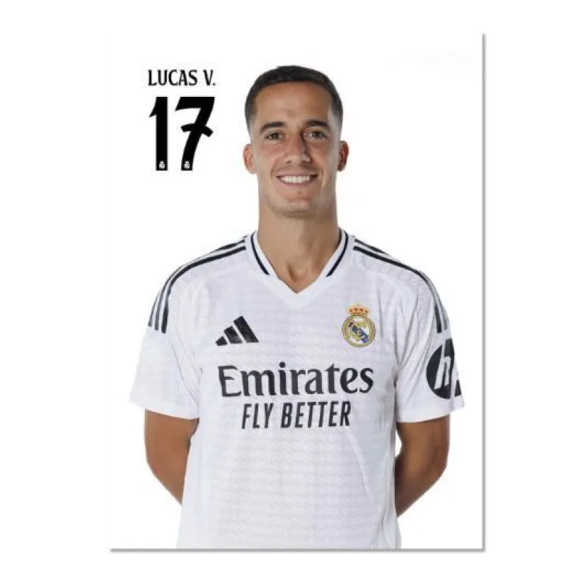 Real Madrid Lucas Vázquez pohľadnica
