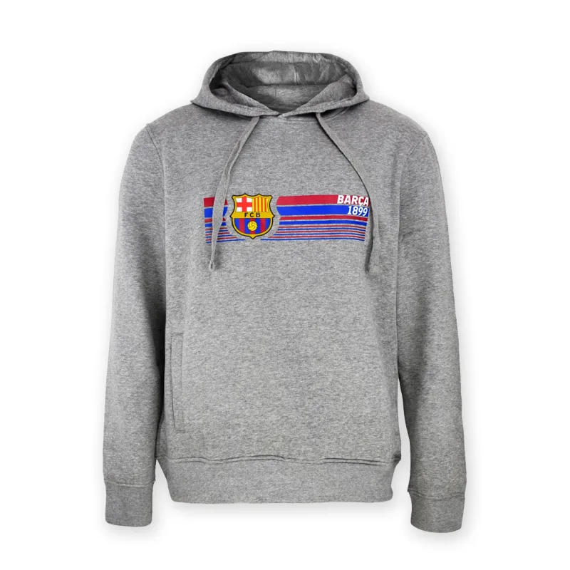 FC Barcelona mikina šedá pánska