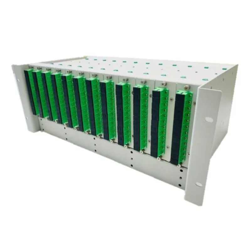 OEM optická vaňa,4U, HighDensity 144x SC/APC simplex, vč.pigtailů SC/APC…