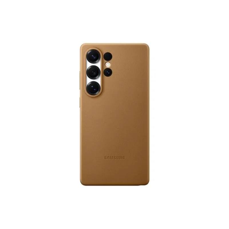 Samsung Ochranný kryt z vegánskej kože pre Galaxy S25 Ultra Brown EF…