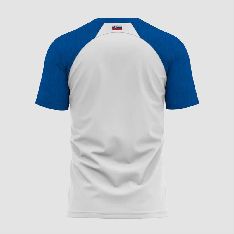 Futbalový dres Slovensko Slovakia biely pánsky - SKLADOM