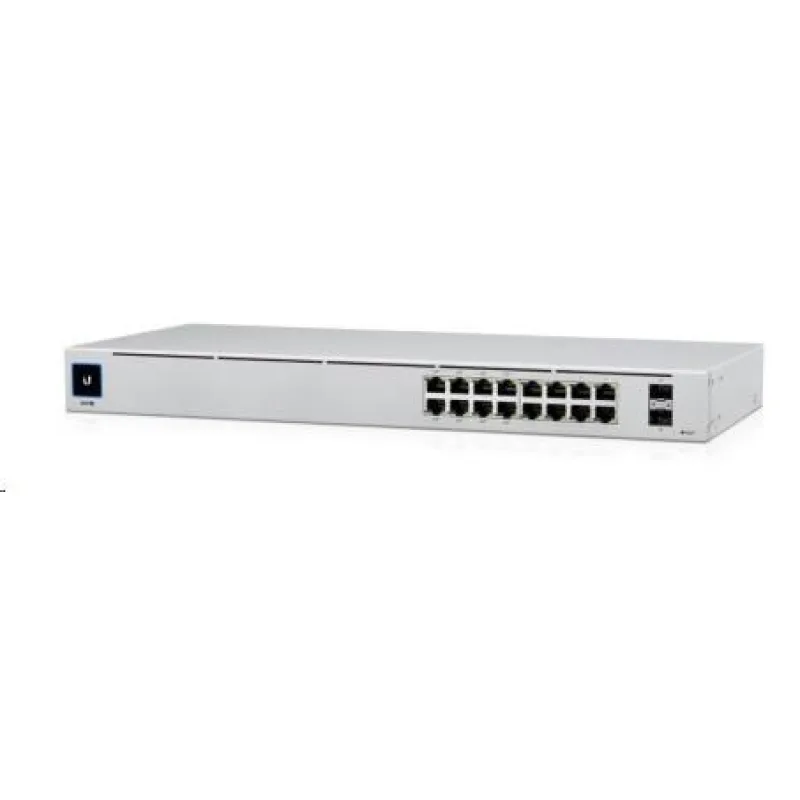 UBNT UniFi Switch USW-16-POE Gen2 [16xGigabit, 8x PoE out 42W, 802.3at/…