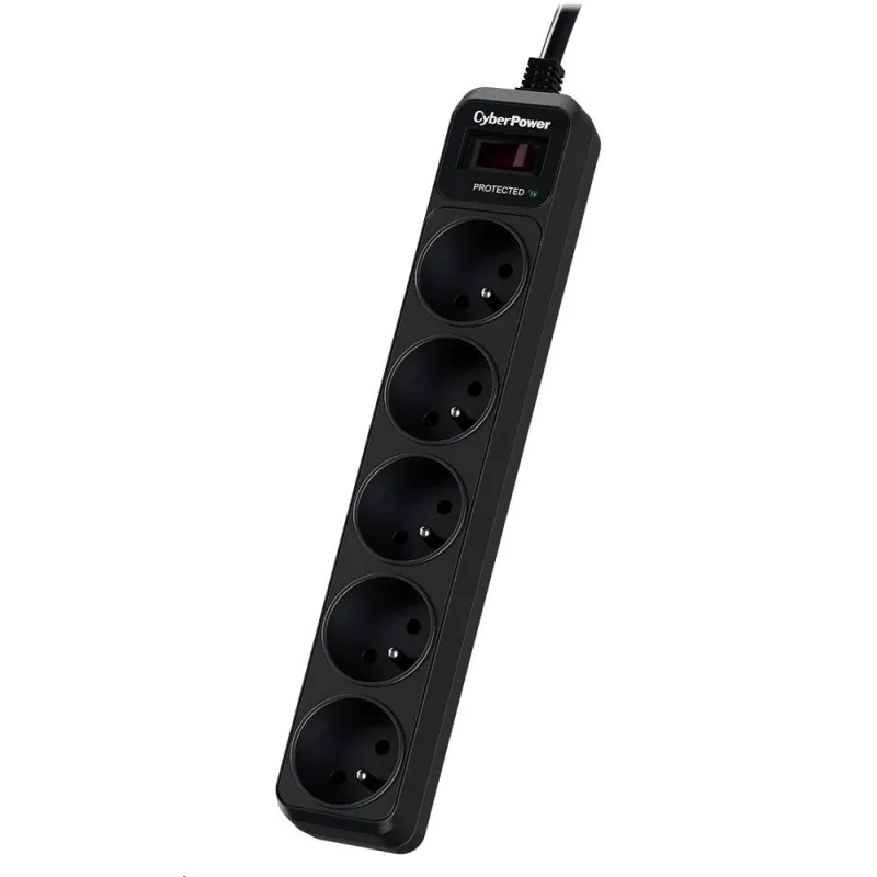 CyberPower Surge Buster™ 5 zásuviek, 1.8m, nové B0520SC0-FR