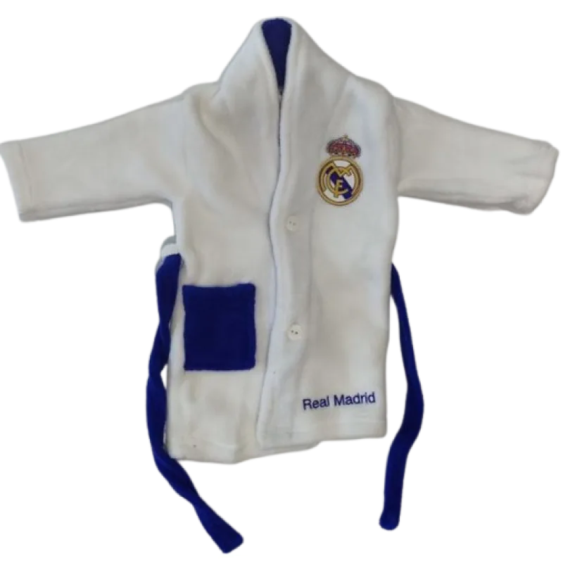Real Madrid župan biely detský (menšie veľkosti)