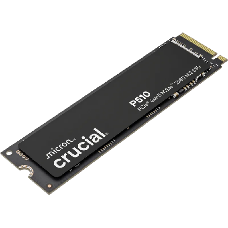 Crucial P510/ 2TB/ SSD/ M.2 NVMe/ Čierna/ 5R CT2000P510SSD8