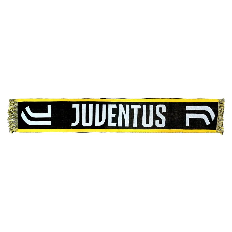 Juventus pletený šál čierny - SKLADOM