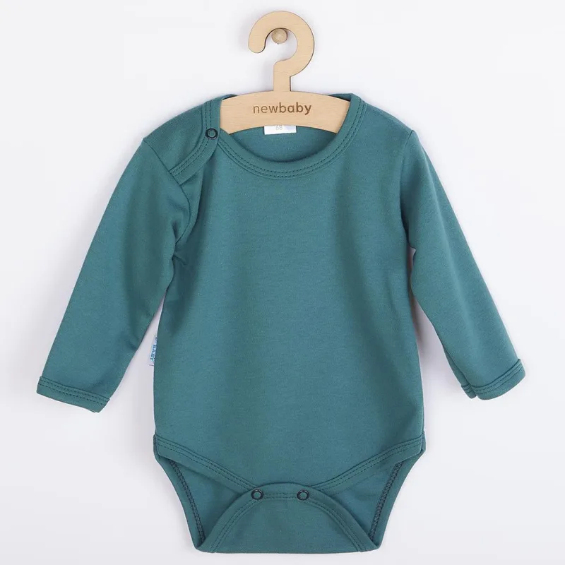 Dojčenské body New Baby Classic II petrolejové