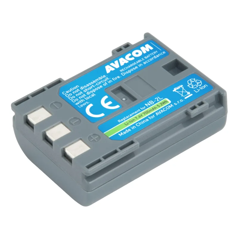 Batéria AVACOM pre Canon NB-2LH Li-Ion 7.4V 700mAh 5.2Wh DICA-NB2LH-B700