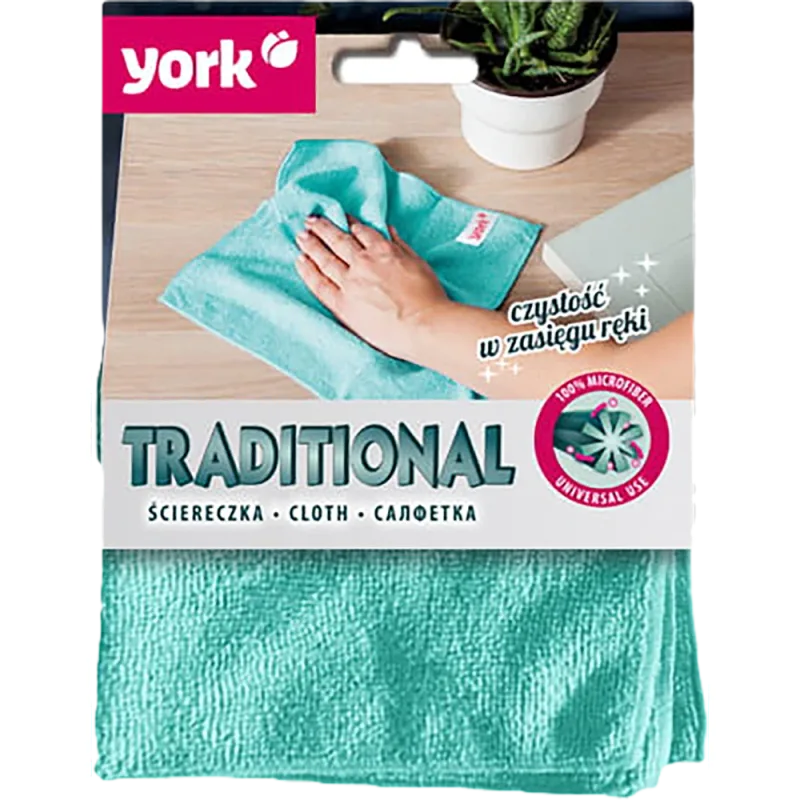 York Traditional Savá handrička z mikrovlákna zelená uni