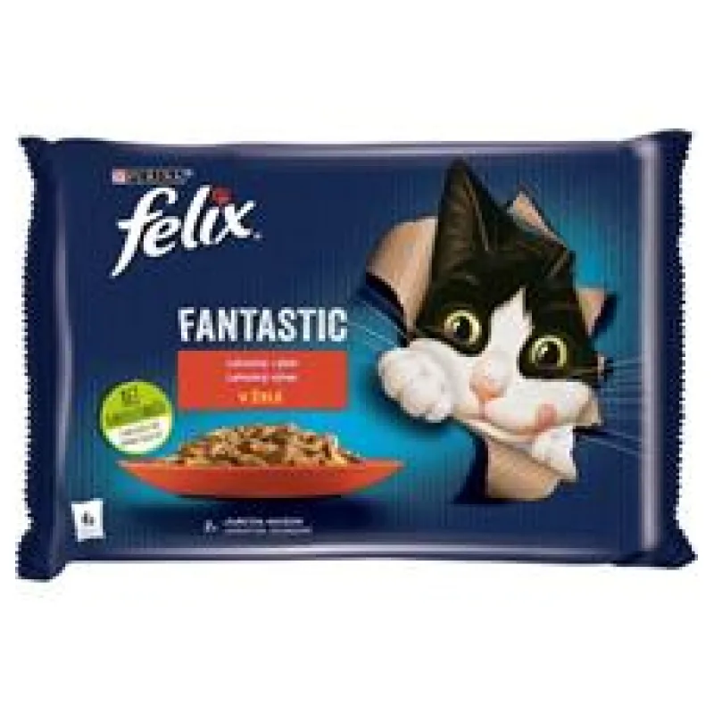 Felix cat kaps.-Fant.Multipack masový výběr v želé 4 x 85 g