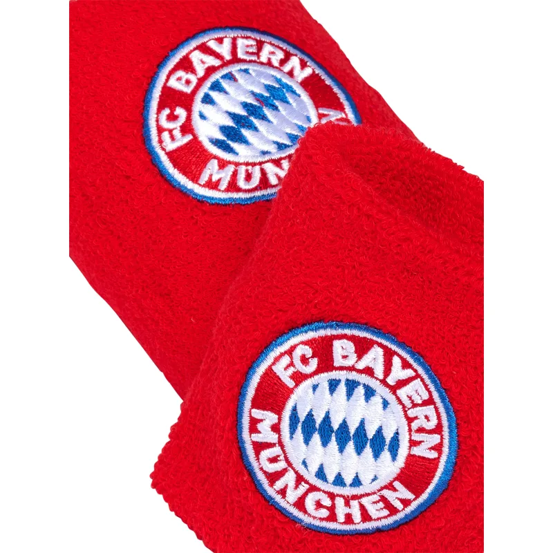 FC Bayern München - Bayern Mníchov potítka červená (2 ks v balení) - SKLADOM
