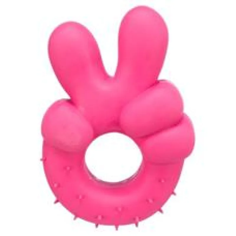 Mír, latexová hračka se zvukem, 14 cm 1 ks