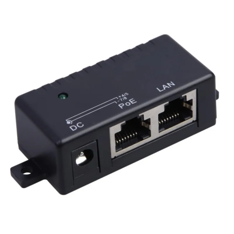 Maxlink pasívny PoE adaptér s LED, jack 2, 1/ 5, 5mm, Gigabitová verzia…