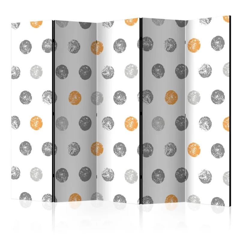 Artgeist Paraván - Round Stamps [Room Dividers]
