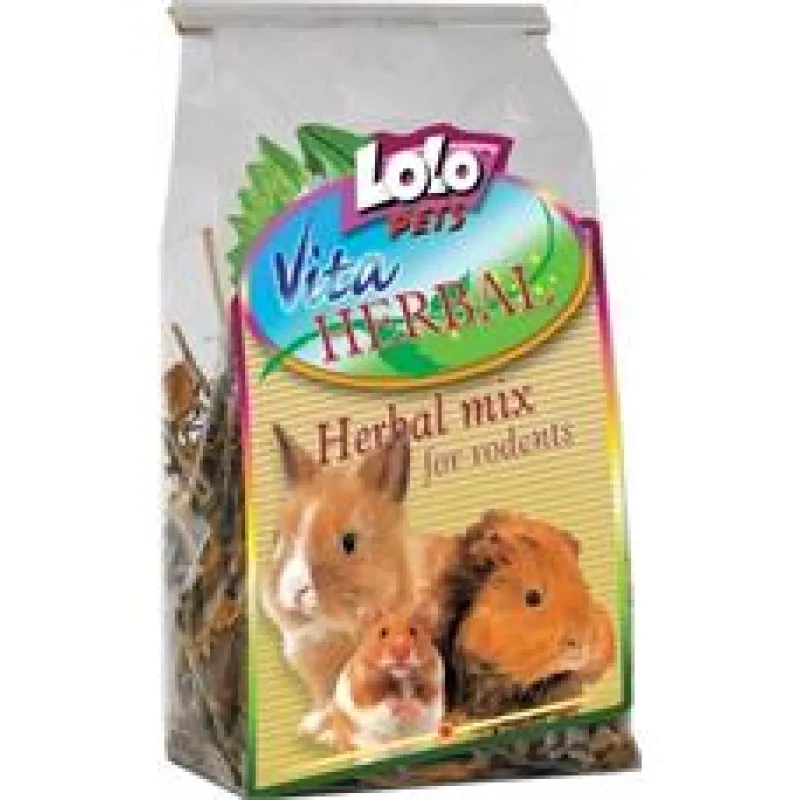 LOLOPets VITA HERBAL bylinkový mix pro hlodavce 40 g