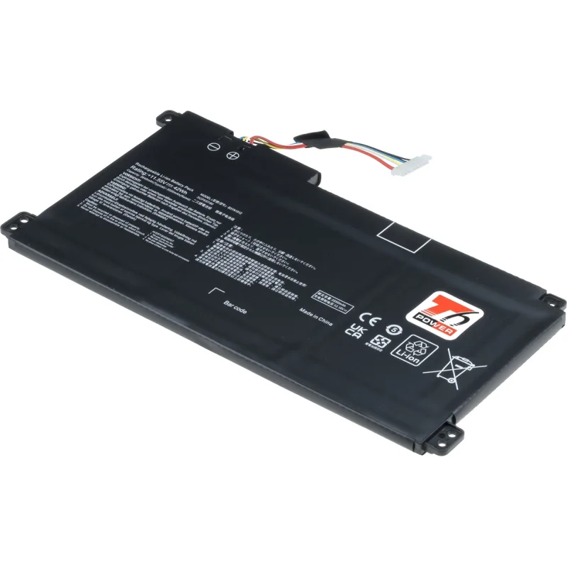 Batéria T6 Power Asus E410MA, E410KA, L410MA, R429MA, 3640mAh, 42Wh,…