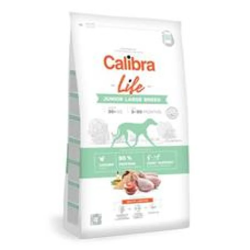 Calibra Dog Life Junior Large Breed Chicken 2 x 12 kg